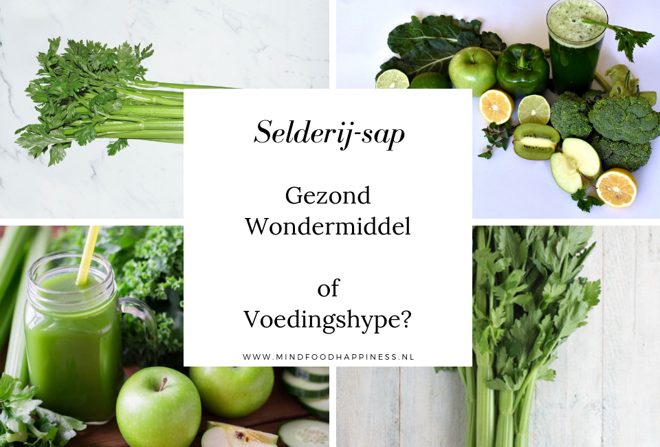 Selderij-sap: Wondermiddel of voedingshype